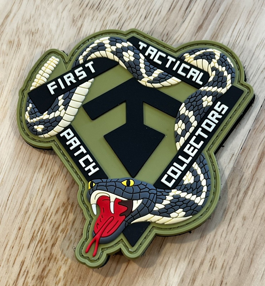 FIRST TACTICAL *** FB PATCH COLLECTORS GROUP *** EXCLUSIVE 3D PVC PATCH~ RARE !!