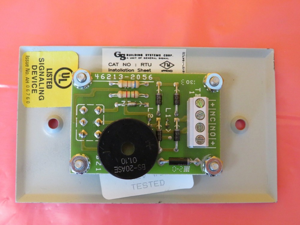 EDWARDS RTU REMOTE TROUBLE UNIT FIRE ALARM SYSTEM