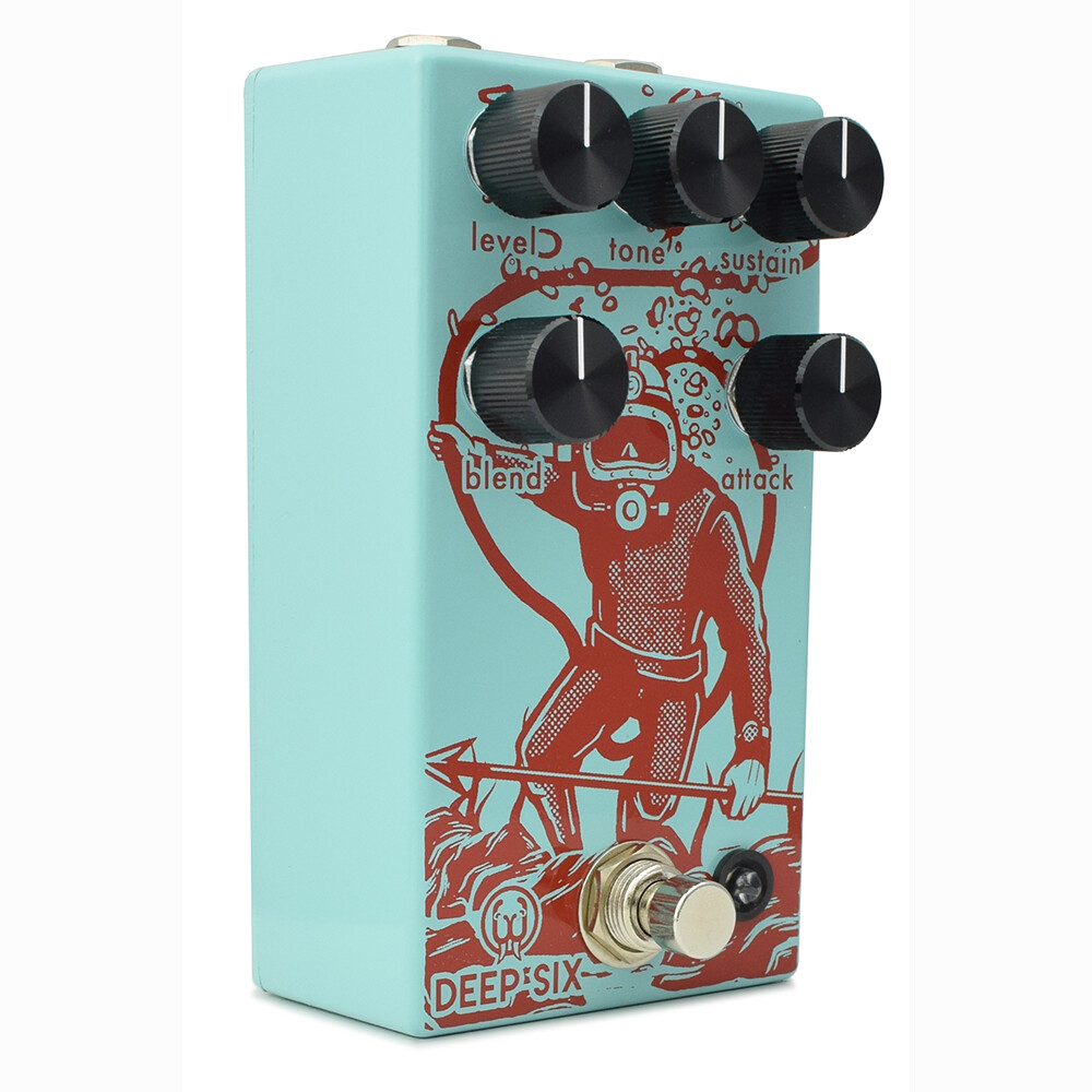 Walrus Audio - Deep Six V3 - Compressor, True Bypass, Effects Pedal - NEW