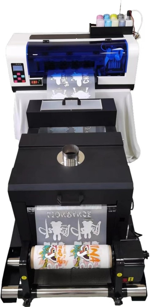 A3 Plus XP600 DTF Printer Includes Ink, Film, Powder, Software, Shaking Dryer
