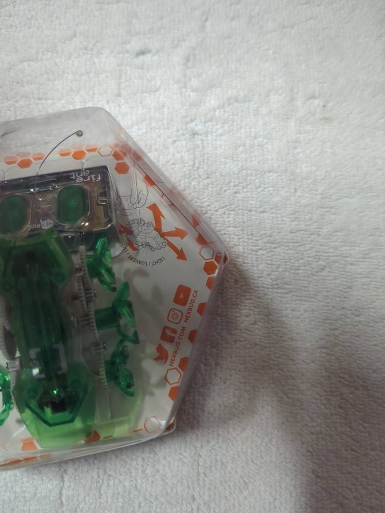 HEXBUG Battery Powered Robot Micro Robotic Hex Bug Green Beetle New