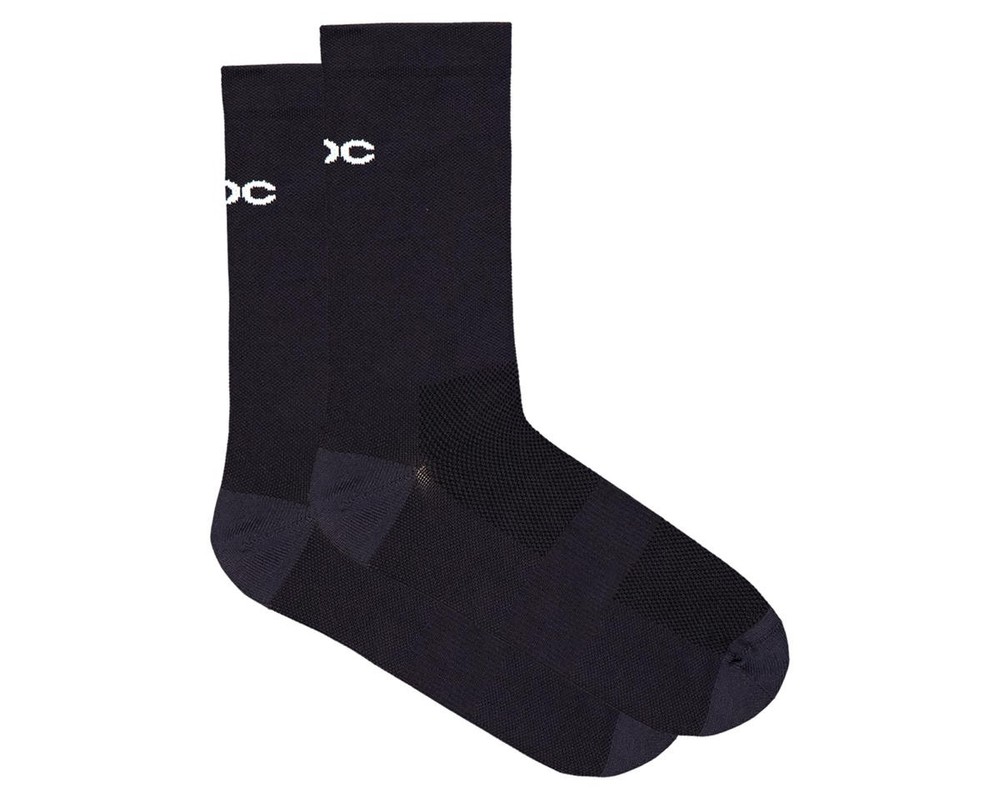 POC Cadence Road Long Socks (Uranium Black)