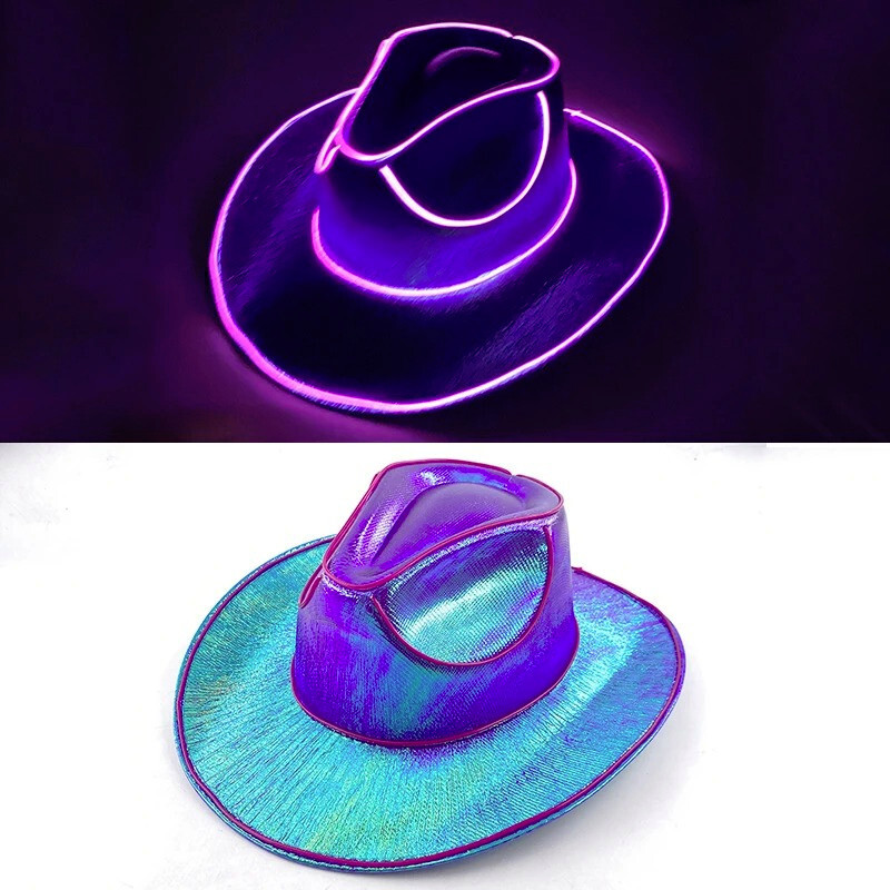 Western LED Cowboy Hat