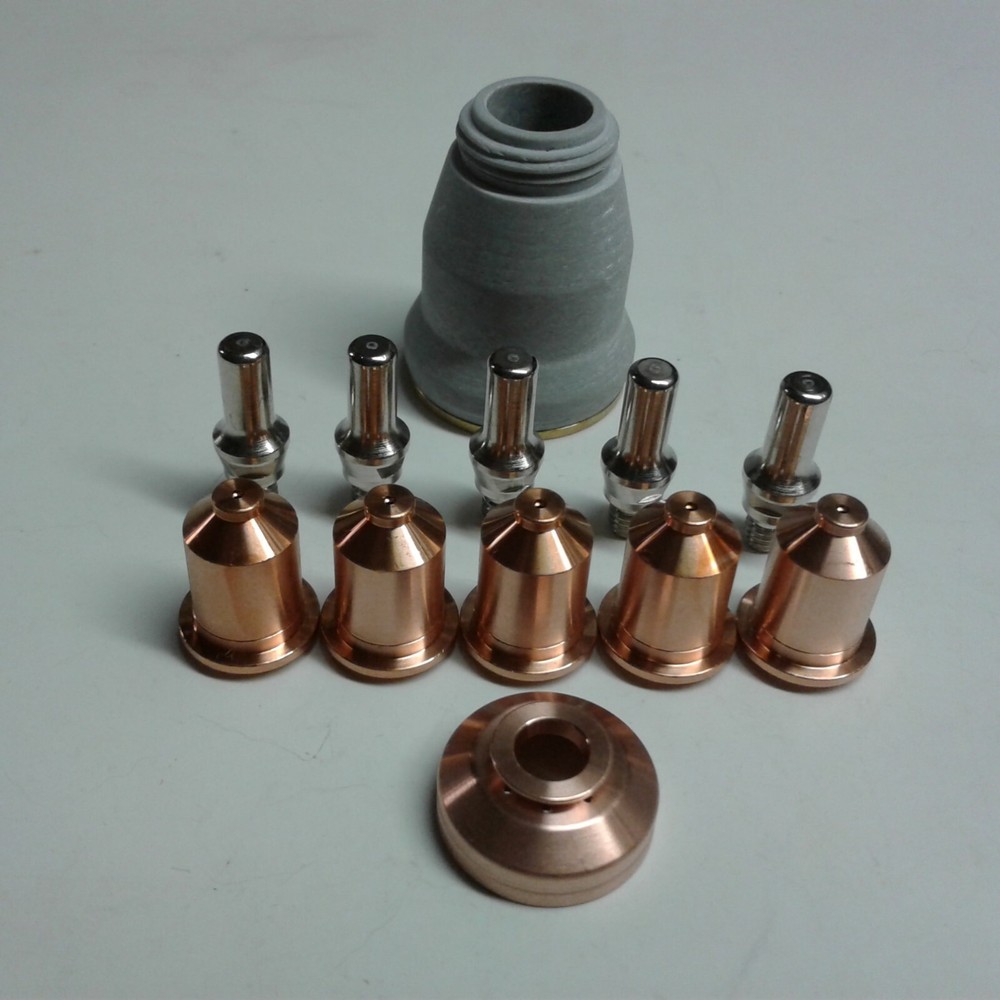 12PC SHIELDED CNC CONSUMABLE KIT THAT FITS RAZORWELD 45 PLASMA CUTTER IPT TORCH