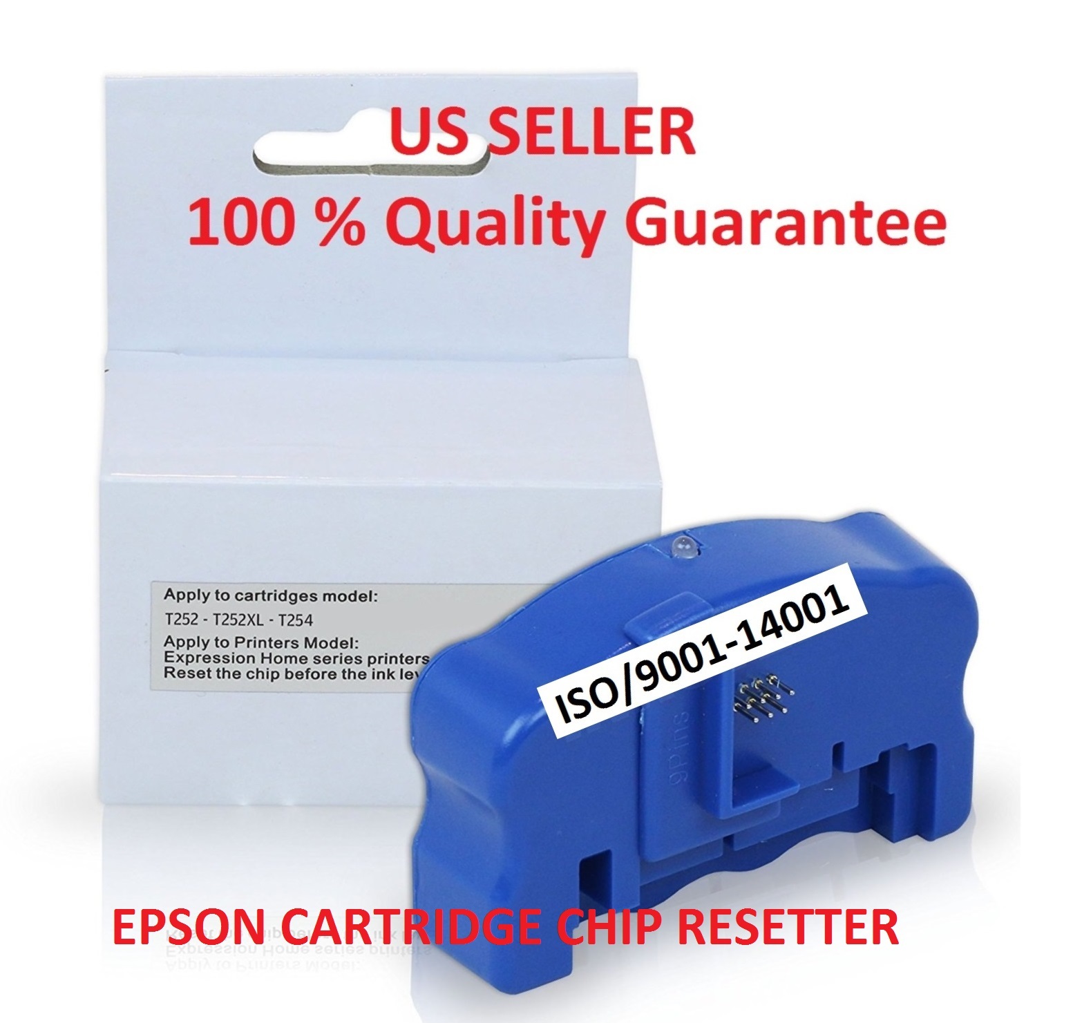 cartridge Chip Resetter for Epson T252 T252XL WF-7110 WF-3620 WF-7620 WF-7610