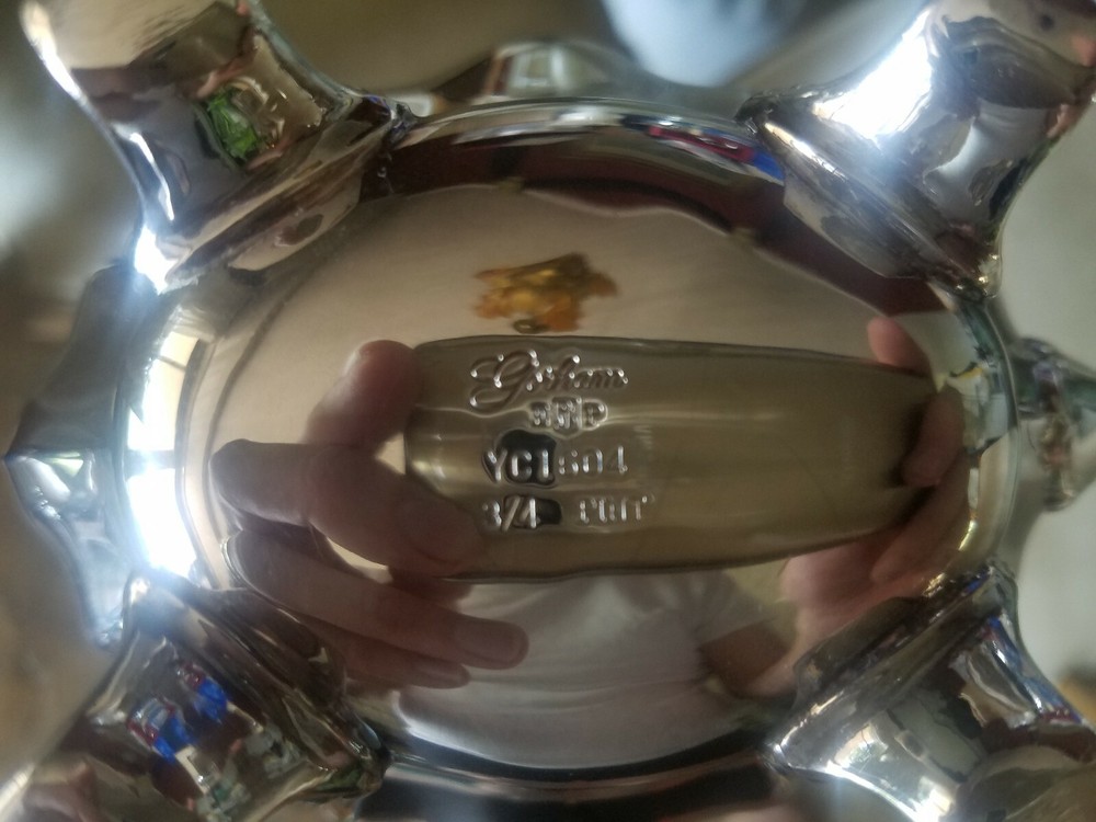 Gorham YC1604 Silver Plate Footed Creamer