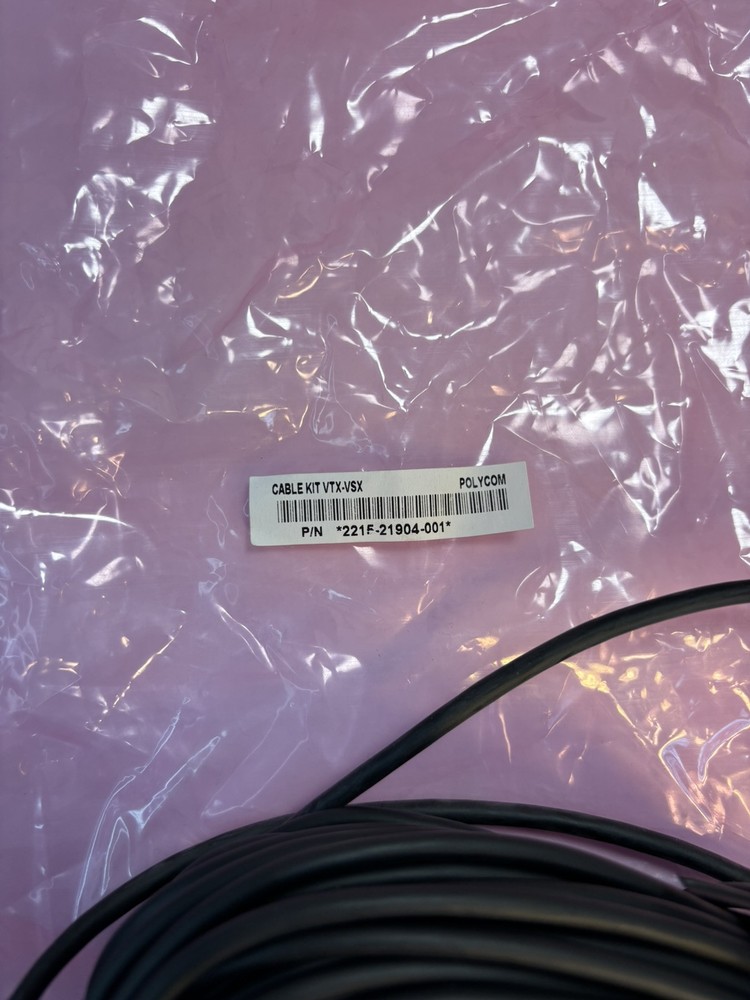 Polycom VSX 7000 NTSC Camera Video Conferencing System W/ Remote & Cables