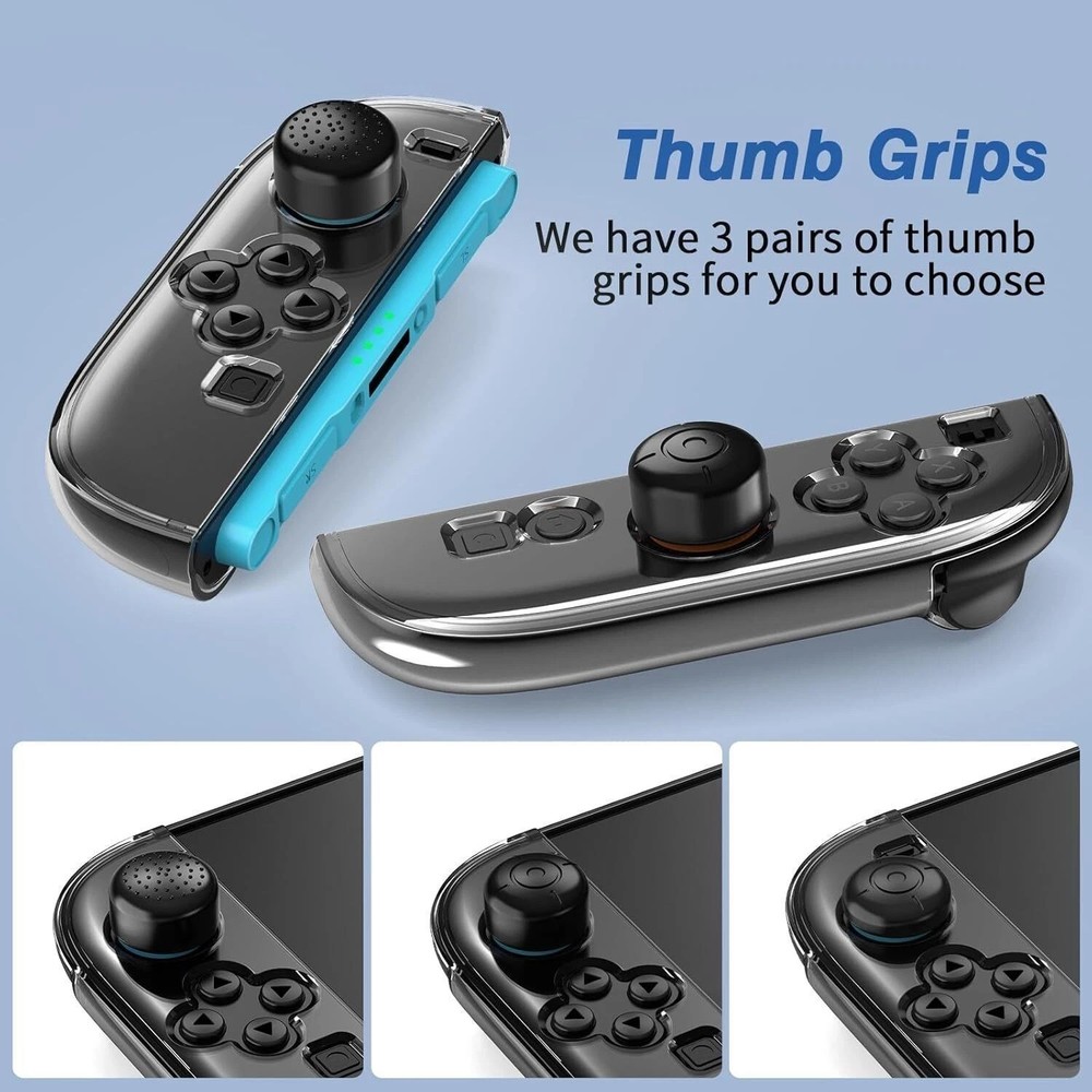 Case for Nintendo Switch 2,Protective Case with Screen Protector and Grip Cover