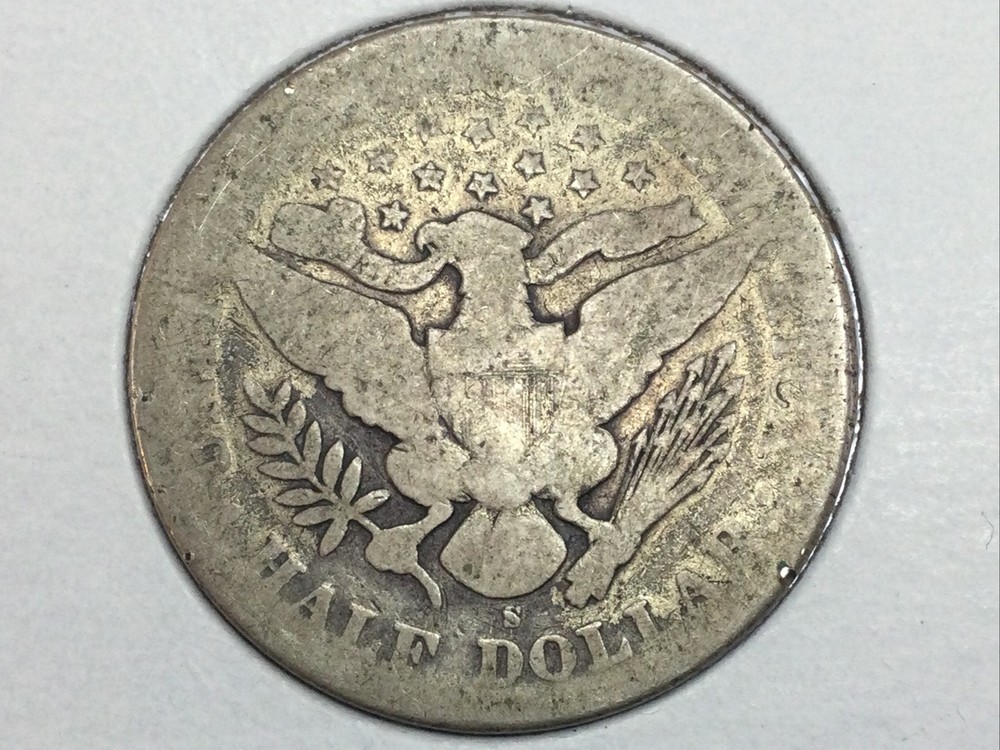 1899-S Barber Half Dollar