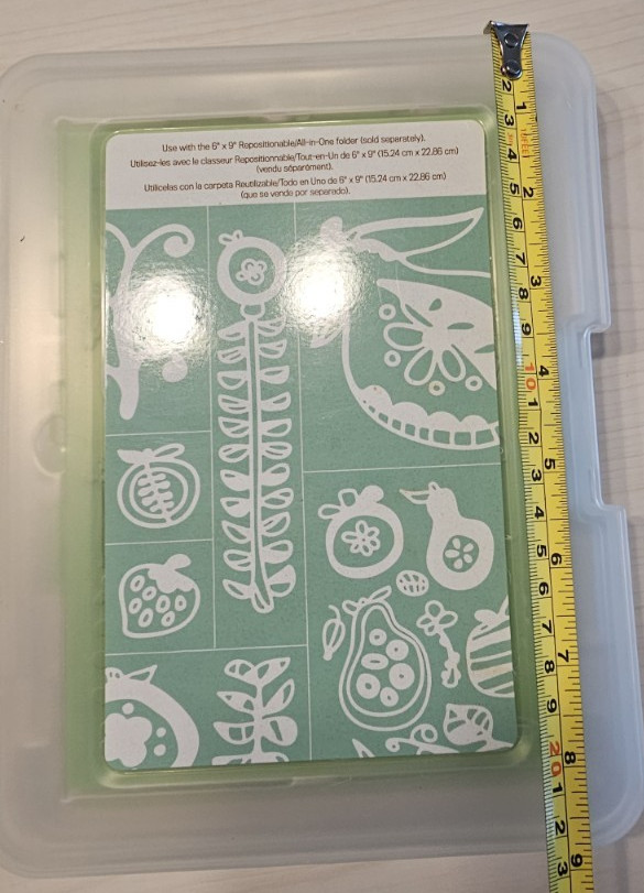 Cricut Cuttlebug Repositionable Set – Fruit Punch Embossing Plates