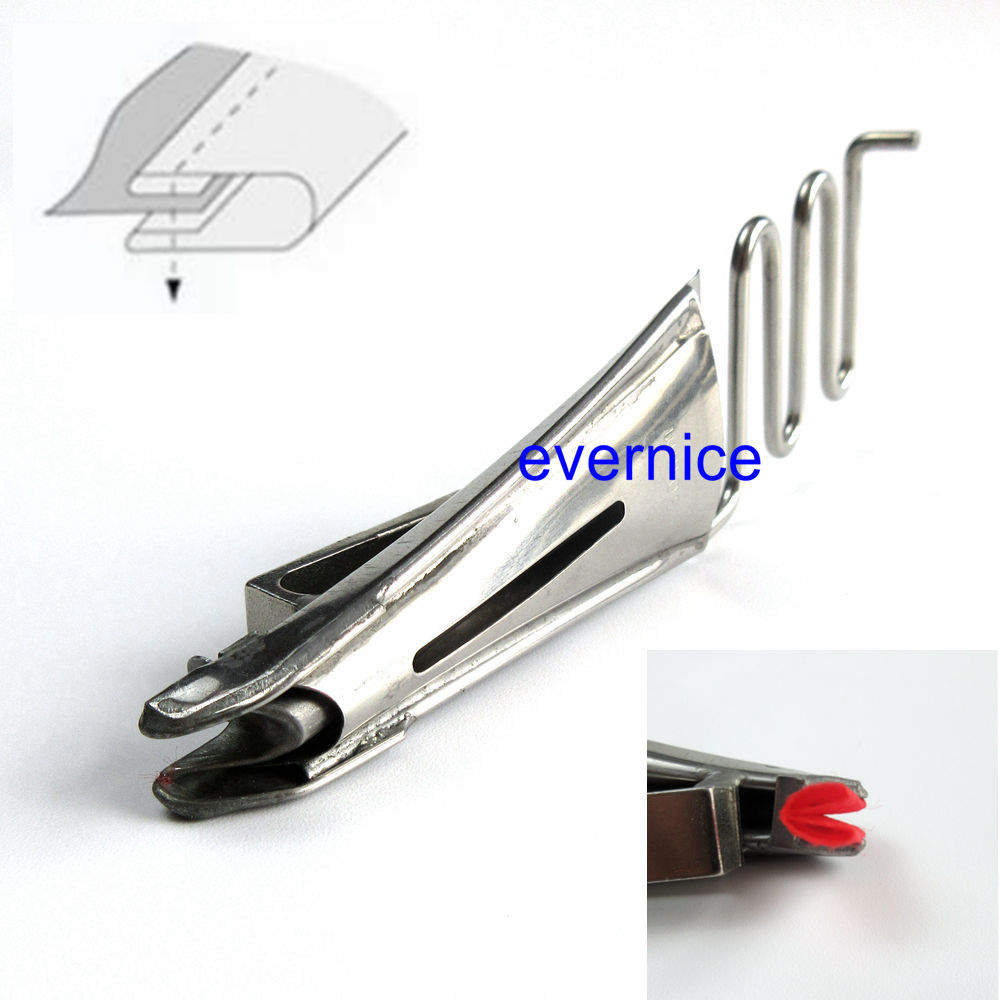 Double Folder Binder For Pfaff Durkopp Typical Cylinder Bed Sewing Machine