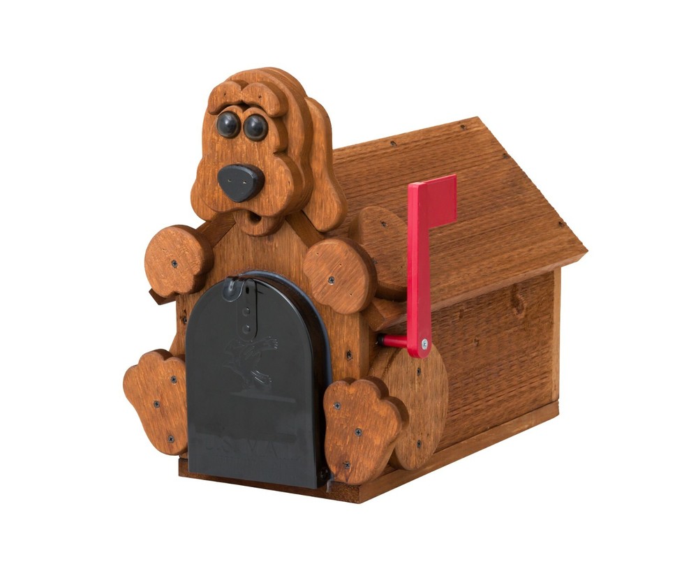 Rustic Wooden Mailbox- Amish Made