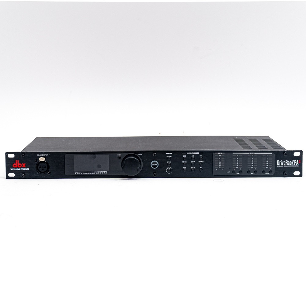 dbx DriveRack PA2 Complete Loudspeaker Management System