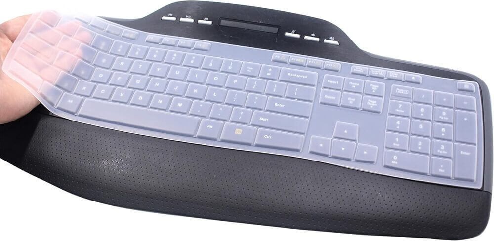 Keyboard skin cover for LOGITECH MK710 MK735 Performance Wireless Keyboard