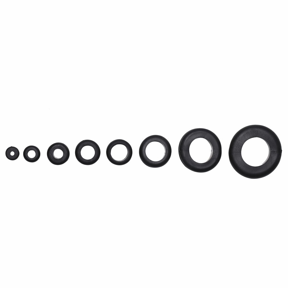 180 pcs Rubber Grommet Assortment Kit Set Electrical Wire Cable Gasket Ring US