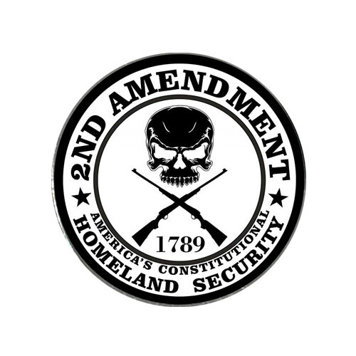 2nd Amendment 2A Golf Ball Marker + Premium Switchblade Divot Tool Gun Rifle