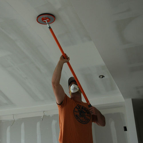 Radius360 Full Circle Drywall Sanding Tool - 9" Round Head w/Hook & Loop Backer