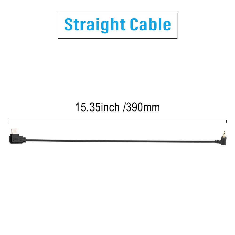 2.5mm/3.5mm-TPC Cable Shutter Release Remote Control Cable for Sony A7CII A6700
