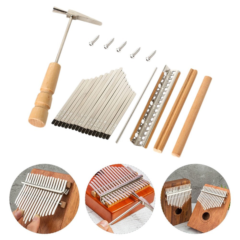 Portable Thumb Piano Mini Kalimba Accessories Key Replacement Kit