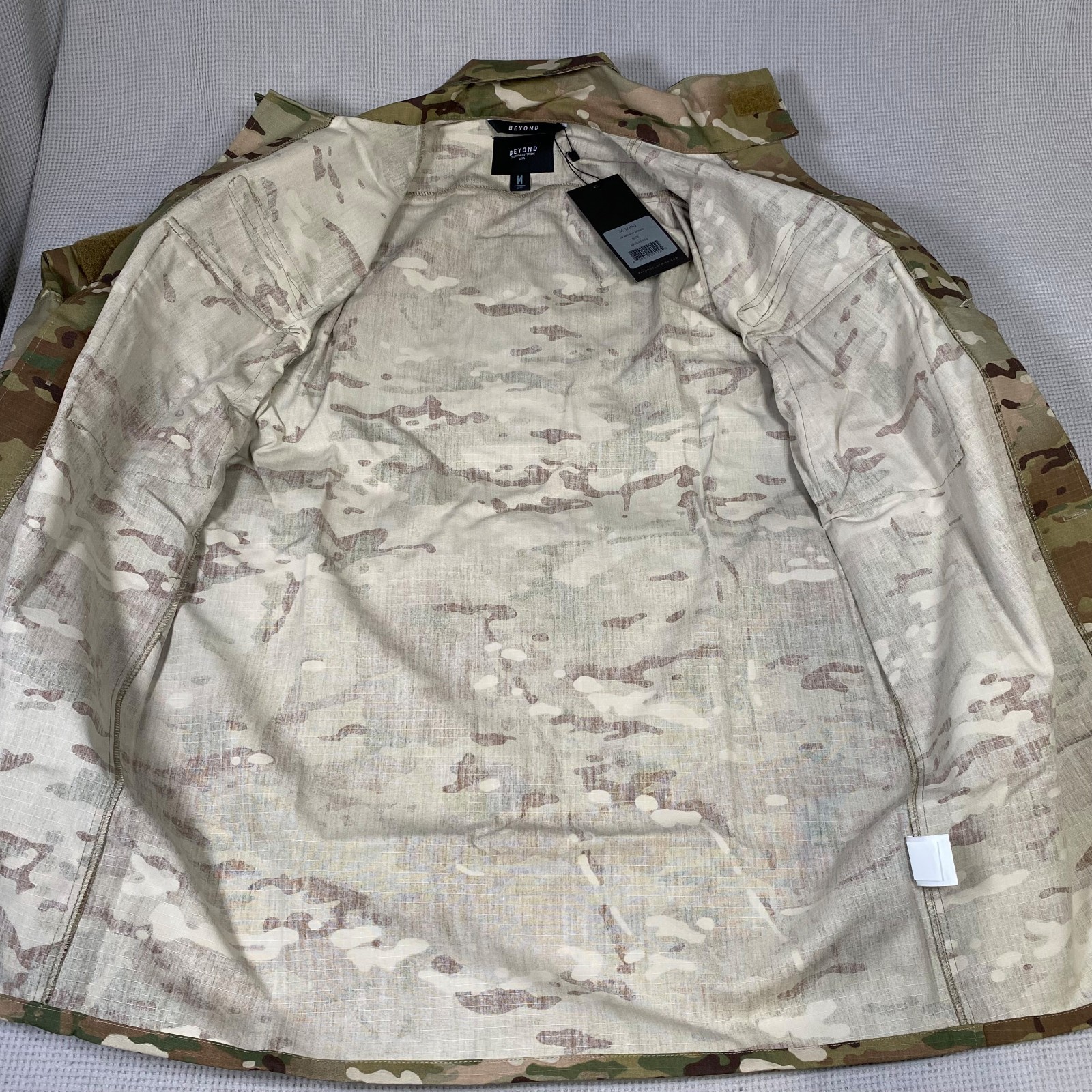 Beyond Clothing A9 Mission Blouse Top Multicam Medium Long