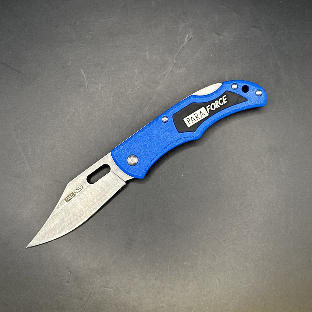 AccuSharp Paraforce 3" Stainless Clip Point Folding Knife Pocket Folder - 801C