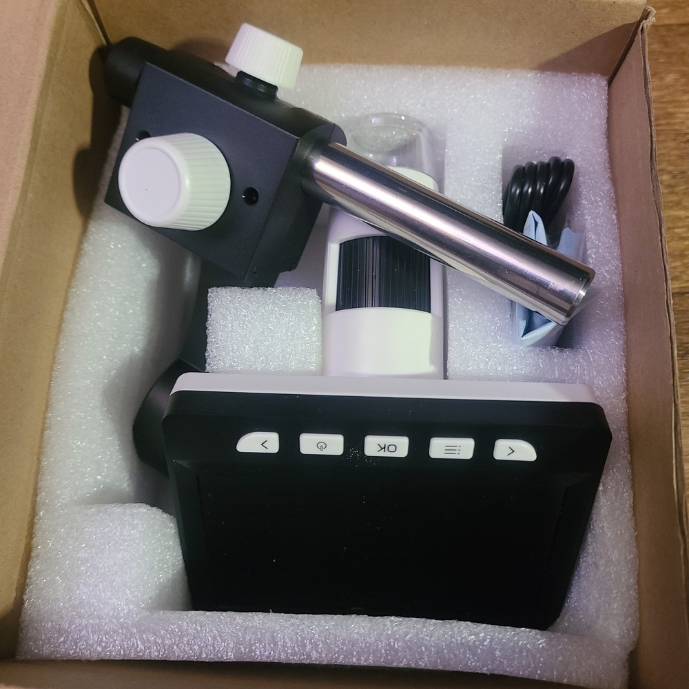 Coin Microscope Lcd 4.3 inch screen 1080p