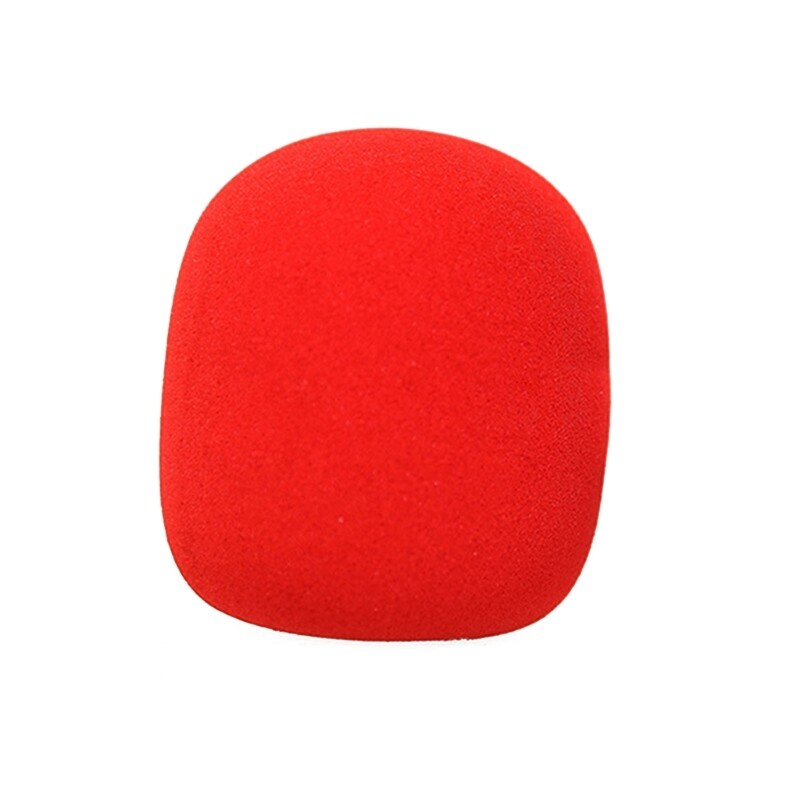 Windproof Microphone Sponge Cover Enhances Sound Black