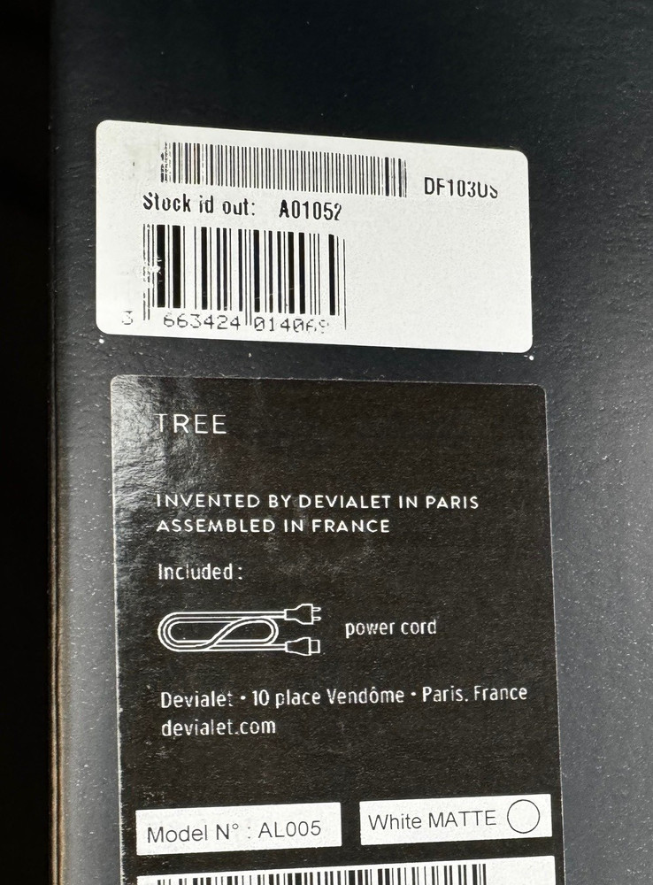 Devialet - Tree (Matte White)