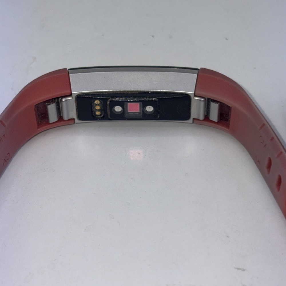 Fitbit Alta HR Activity Tracker- Pink- With Power Cable Tested