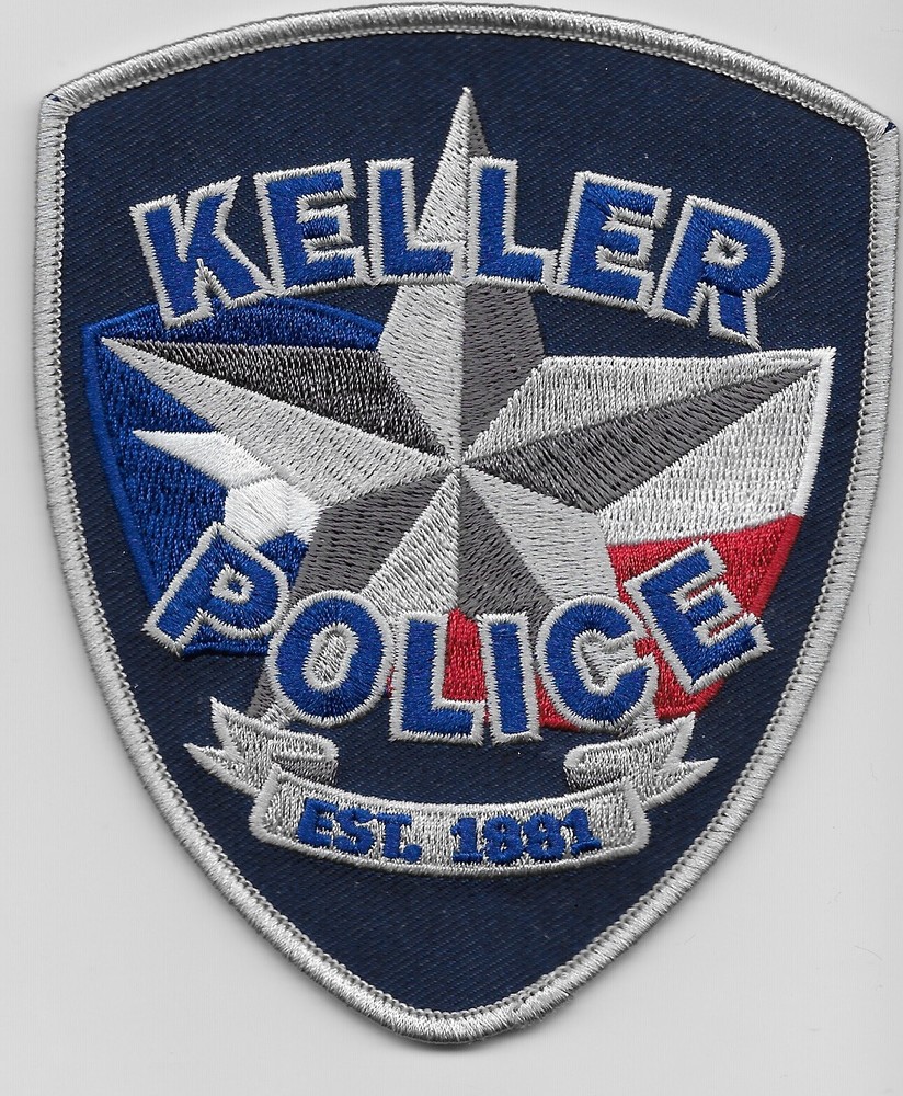 Keller Police State Texas TX NEW