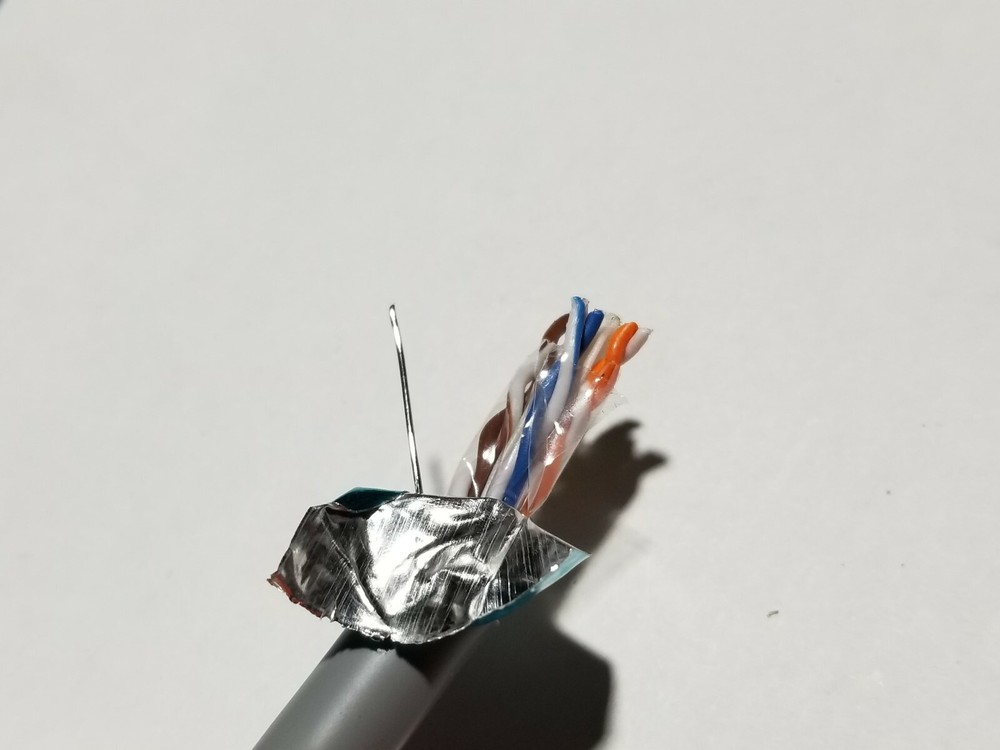 Commscope CS34R 23/4P Cat6 F/UTP WebTrak Riser Shield Network Cable Gray /100ft