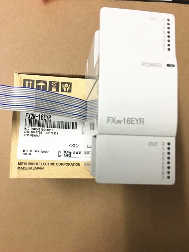 Mitsubishi 2N Series Expansion Module FX2N-16EYR Programmer Controller 16 input