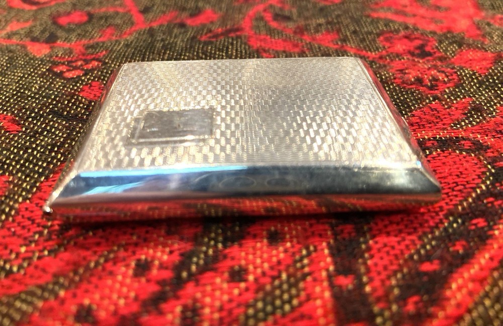 Cartier Sterling Silver Pillbox. Box