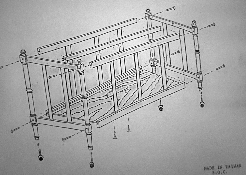Magazine Rack - Wooden
