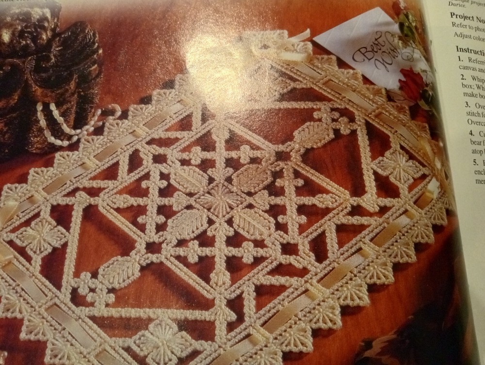 Plastic Canvas Patterns Magazine Magnets Flower Pattern Plastic Canvas Crafts