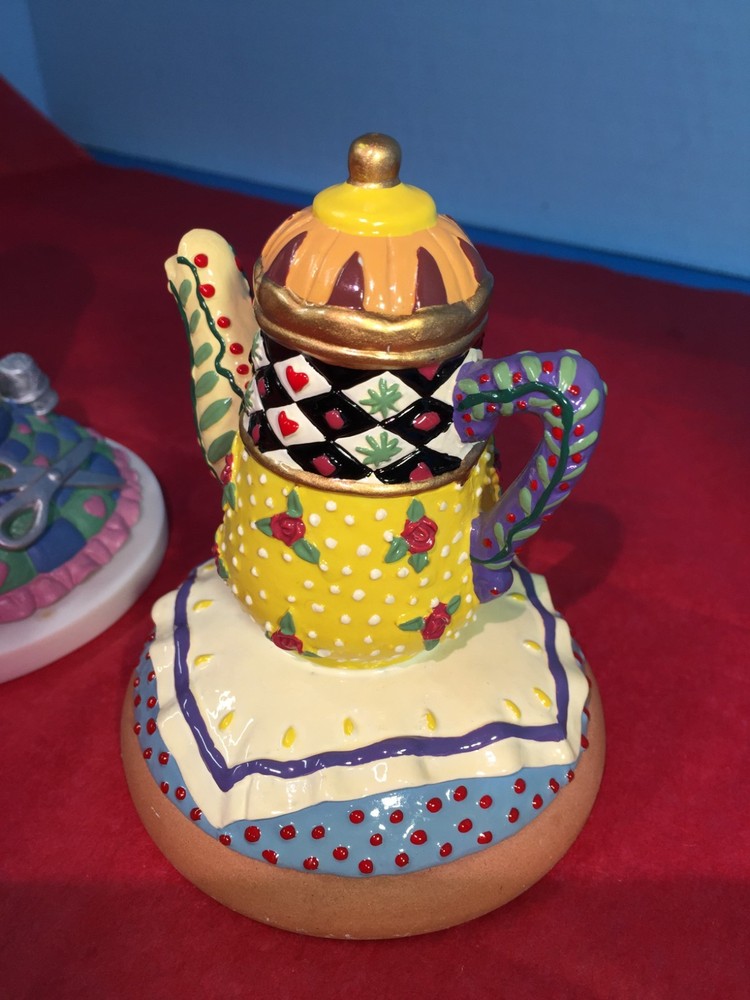 Tea Kettle Cookie Press + Sewing Theme Cookie Press Shaker Hearth
