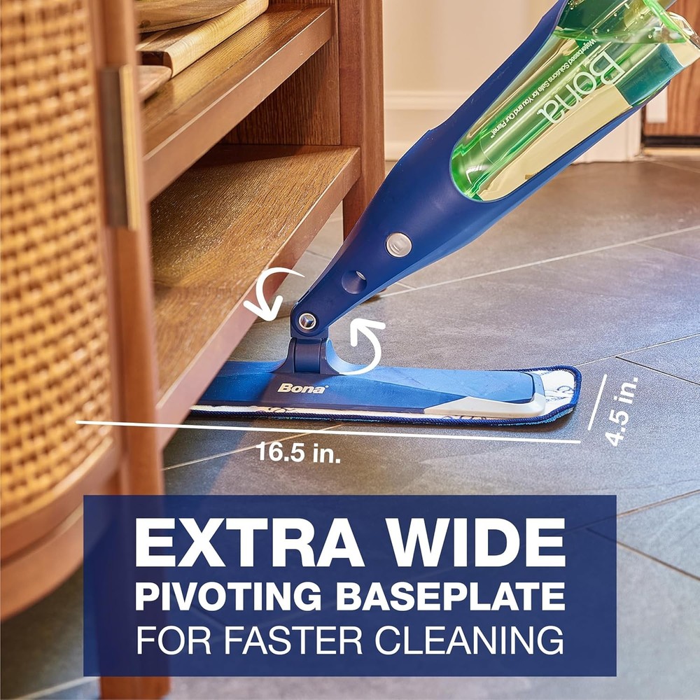 Premium Motion Multi-Surface Floor Spray Mop - Includes Multi-Surface Floor