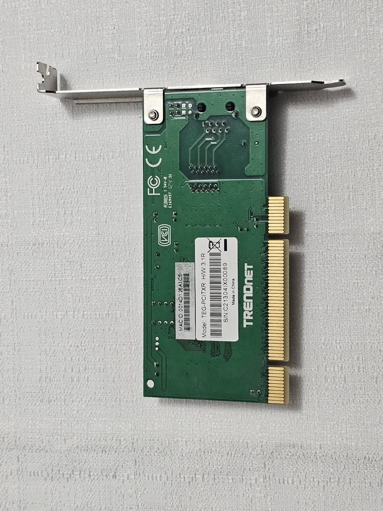 Trendnet (TEGPCITXRL) Network Adapter