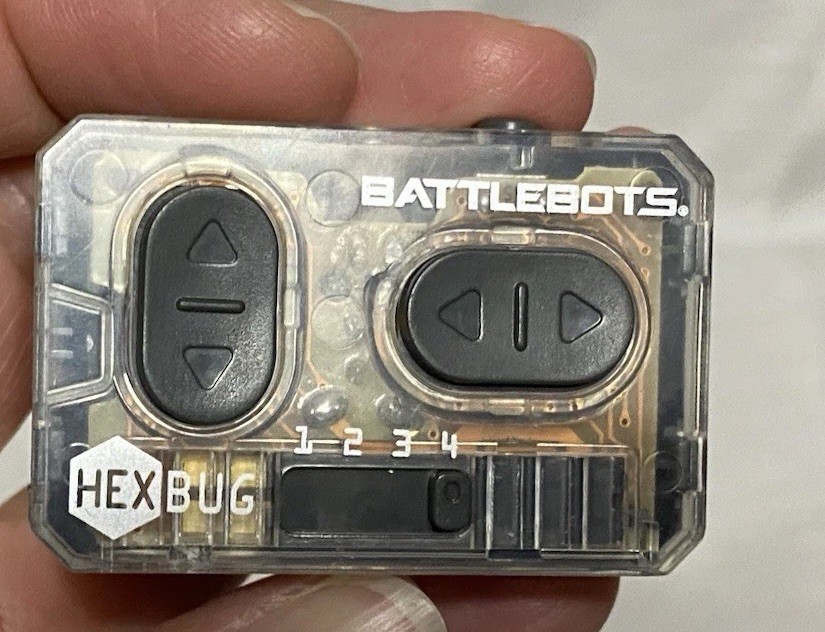 3 HEXBUG BattleBots Replacement Remote Controllers (RC) Battle Robots, UNTESTED