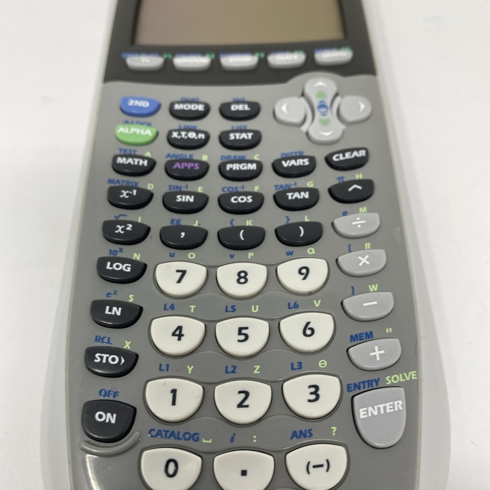 Texas Instruments TI-84 Plus Silver Edition Graphing Calculator -TESTED