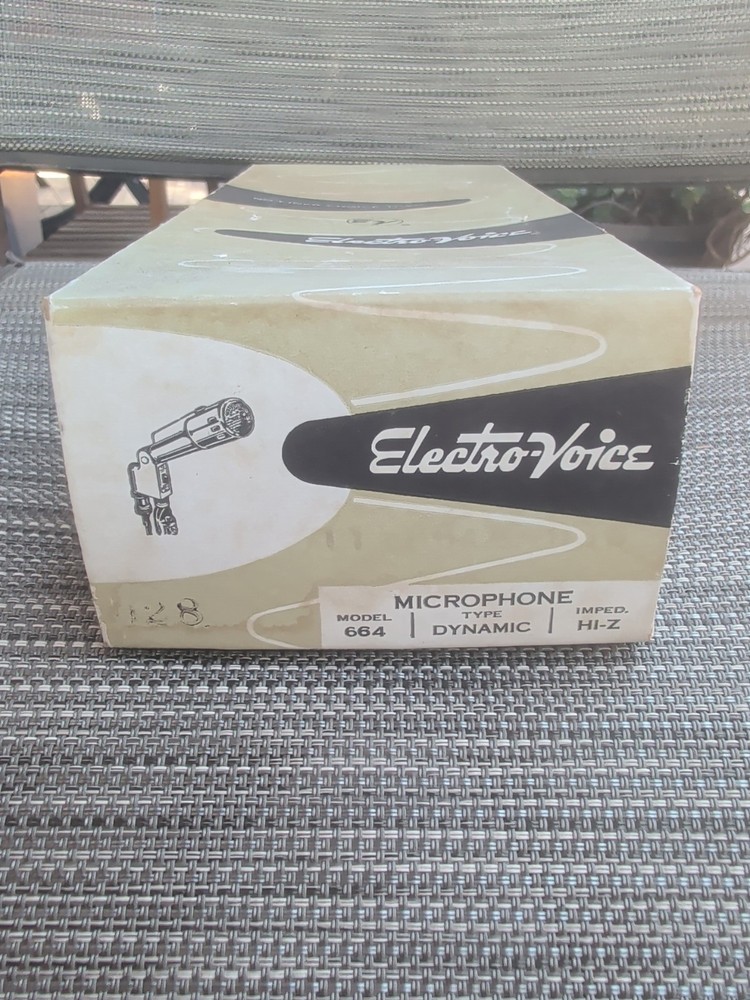 Vintage Electro-Voice Microphone Dynamic Model 664