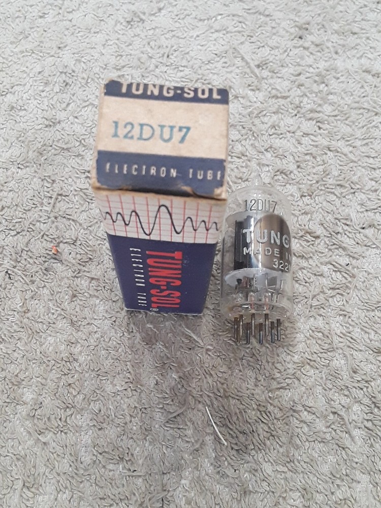 NOS Tung-Sol 12DU7 Vacuum tube