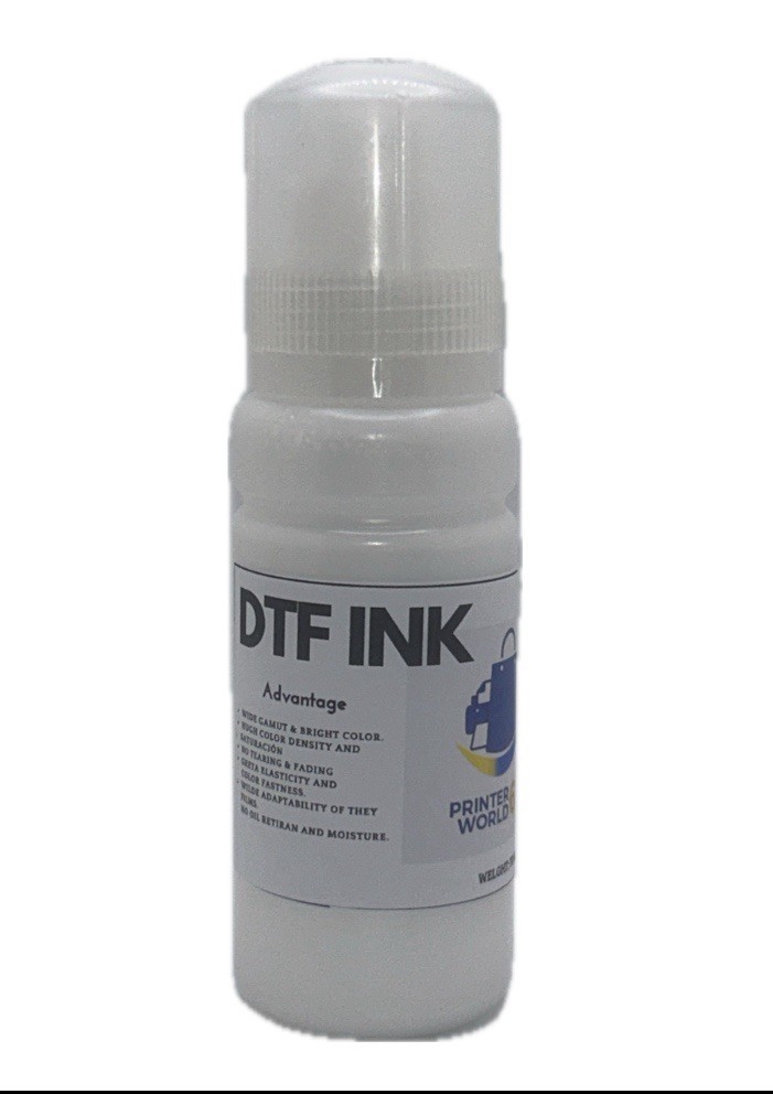 DTF Ink Compatible With Epson Printer, Digital Transfer Film bottles CMYK+W NEW