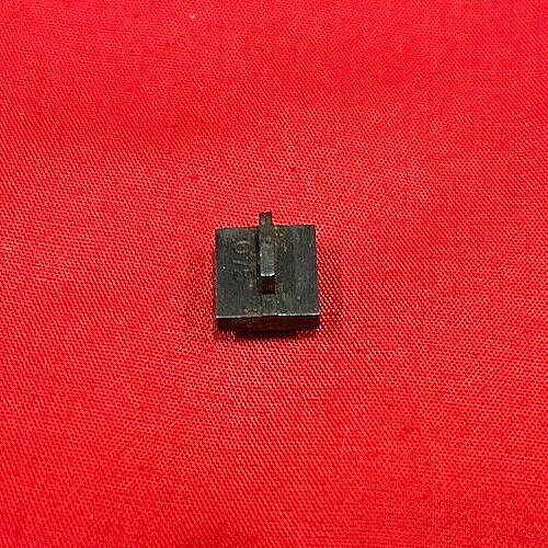 British Pattern 14 Enfield Rifle Front Sight Insert Marked .075 and E - P14