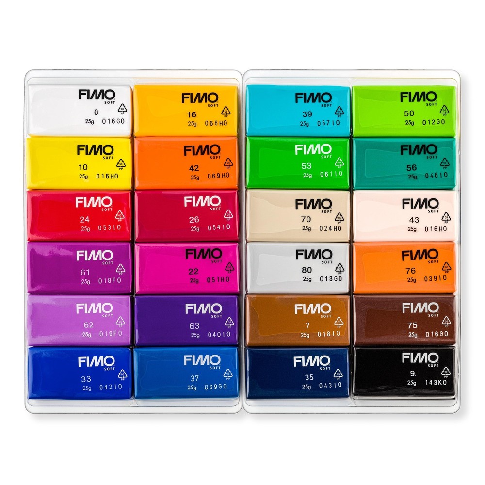 Staedtler 8023 C24-1 Basic Modelling Clay