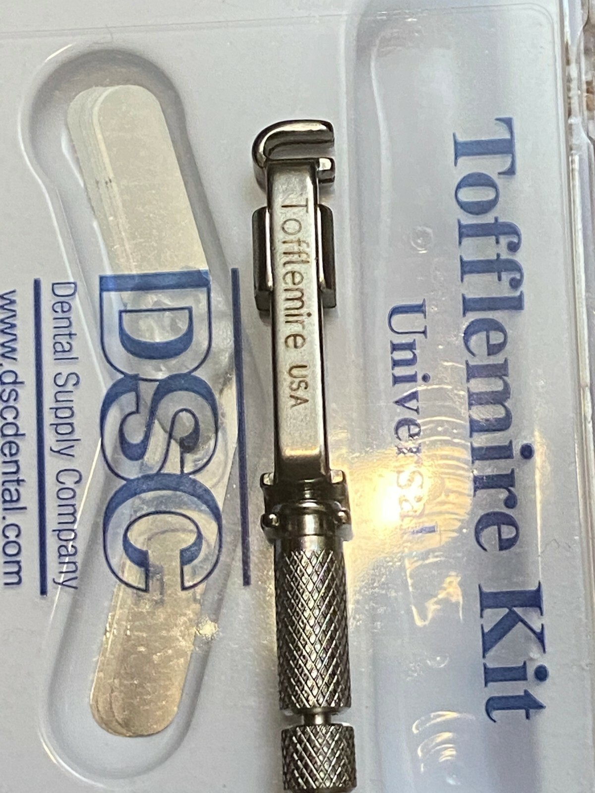 Universal - Tofflemire Retainer Kit w/12 #1 Adult Matrix Bands .0015" Authentic