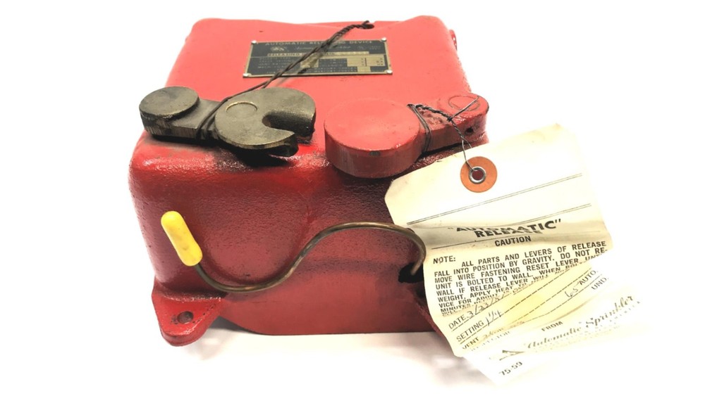 Automatic Sprinkler Automatic Releasing Device 189323 NOS