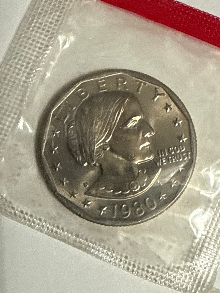 1980 D Susan B. Anthony Dollar