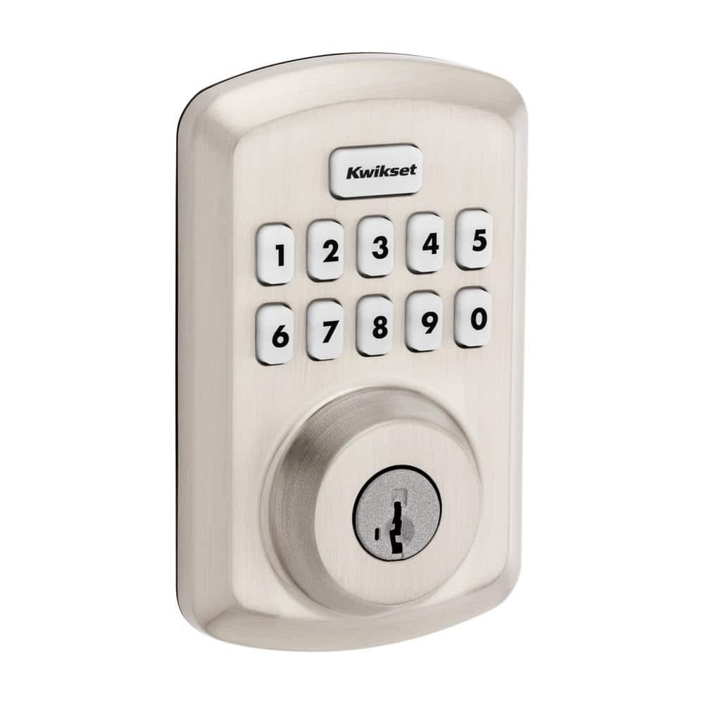 Kwikset Powerbolt 250 Keypad Satin Nickel( MISSING KEYS)