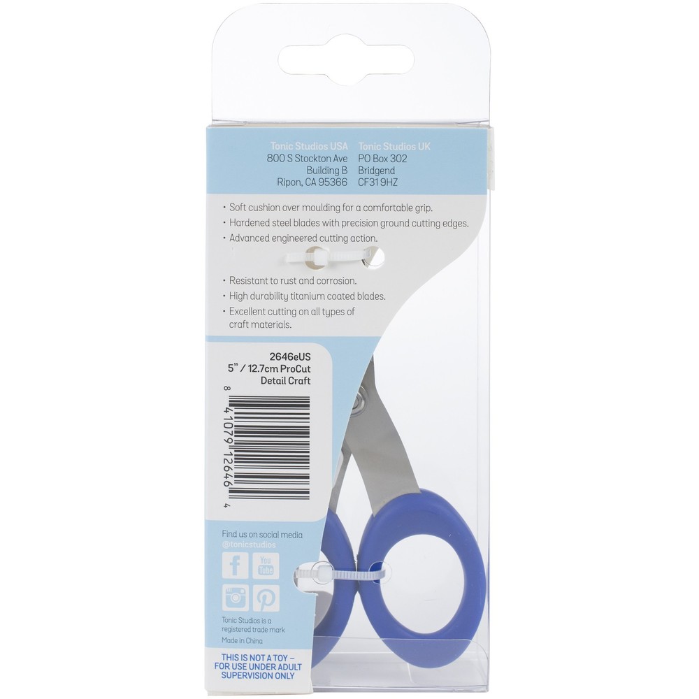 Tonic Studios Precision Collection Scissors 5"